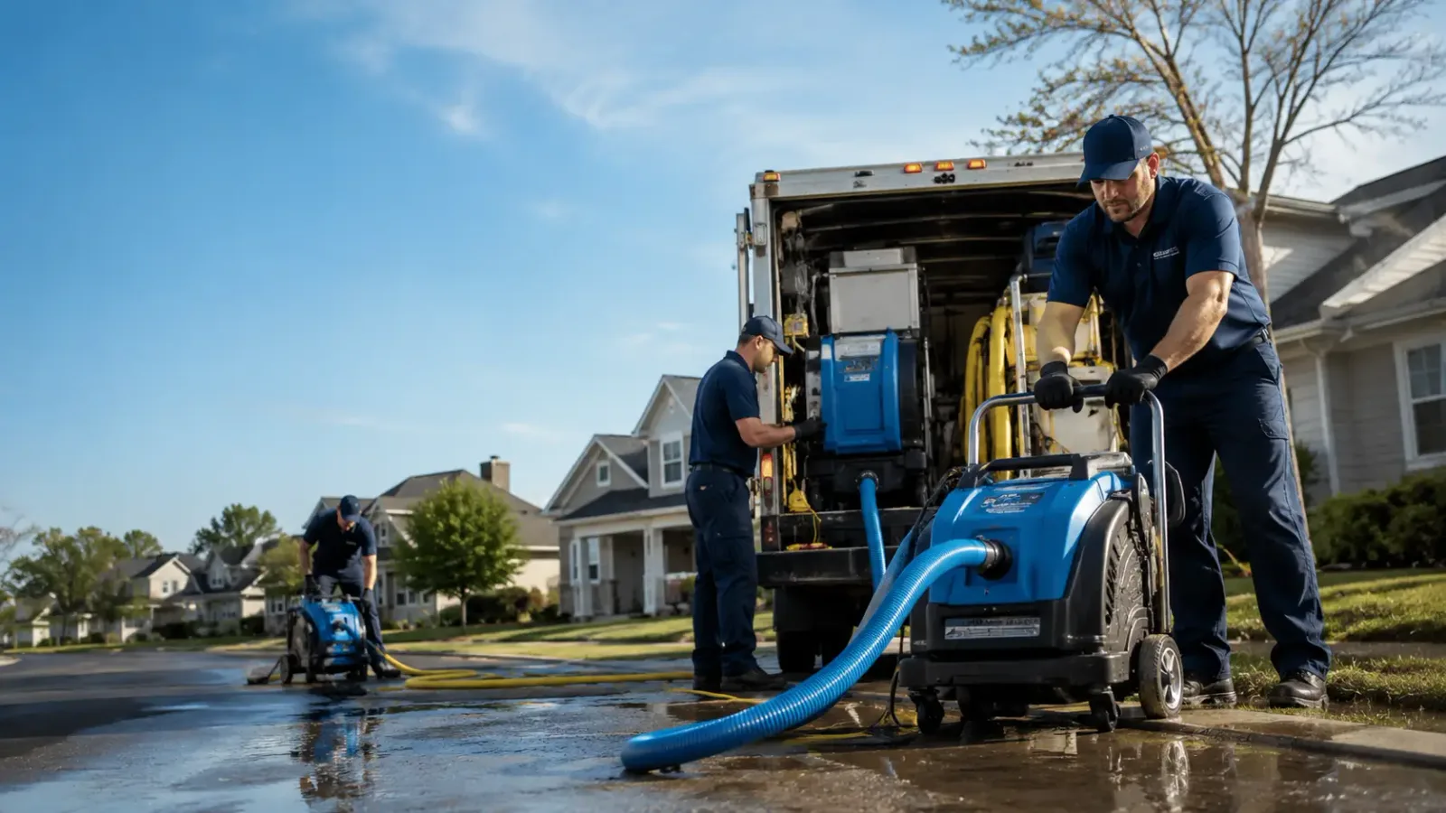 Flood Damage Cleanup in Columbia Station, OH